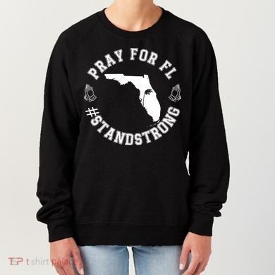 Pray For Florida Stand Strong Hurricane Women's Sweatshirt