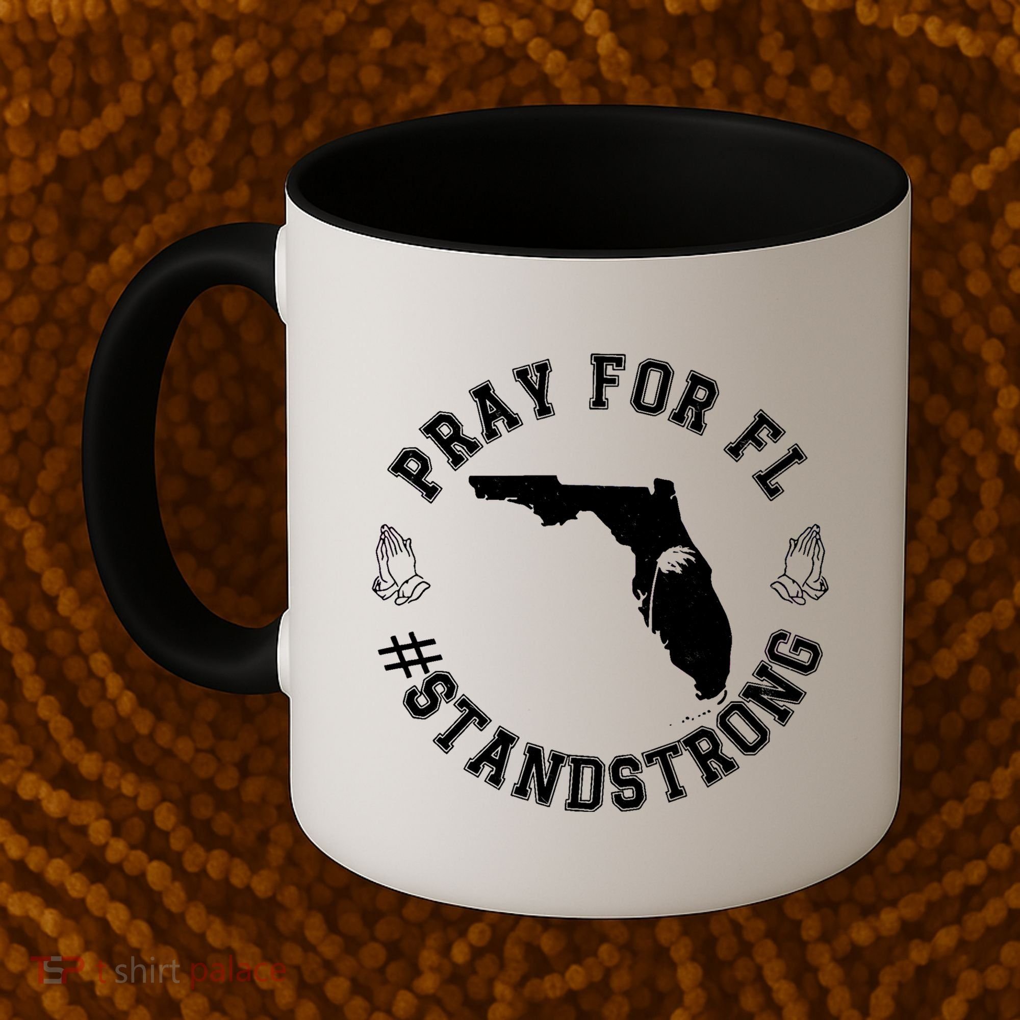 Pray For Florida Stand Strong Hurricane Coffee Mug