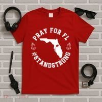 Pray For Florida Stand Strong Hurricane T-Shirt thumb 5