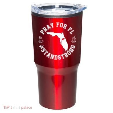 Pray For Florida Stand Strong Hurricane Tumbler