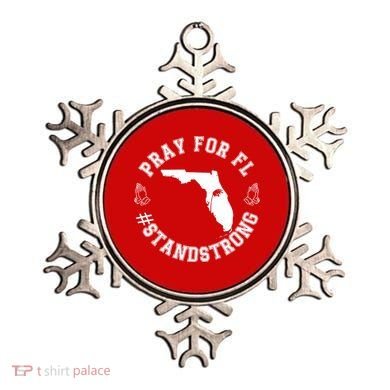 Pray For Florida Stand Strong Hurricane Ornament