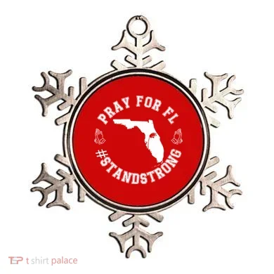 Pray For Florida Stand Strong Hurricane Ornament