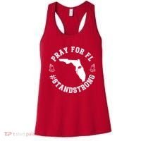 Pray For Florida Stand Strong Hurricane Women's Tank Top thumb 0