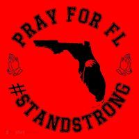 Pray For Florida Stand Strong Hurricane Santa Hat thumb 1