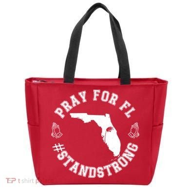 Pray For Florida Stand Strong Hurricane Tote Bag
