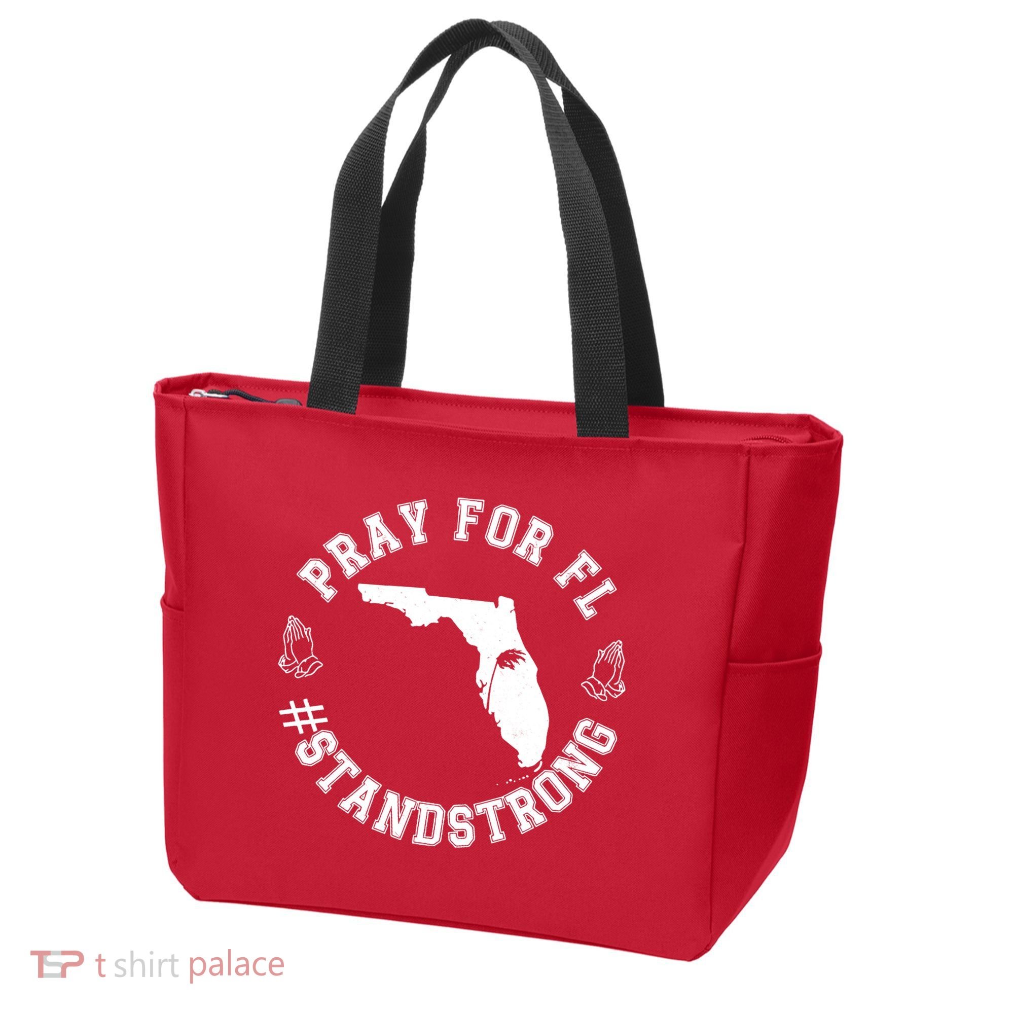 Pray For Florida Stand Strong Hurricane Tote Bag