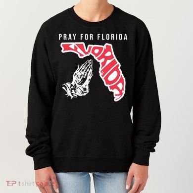 Pray For Florida Hurricane Milton Awareness Women's Sweatshirt