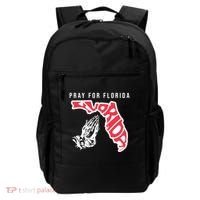 Pray For Florida Hurricane Milton Awareness Backpack thumb 0