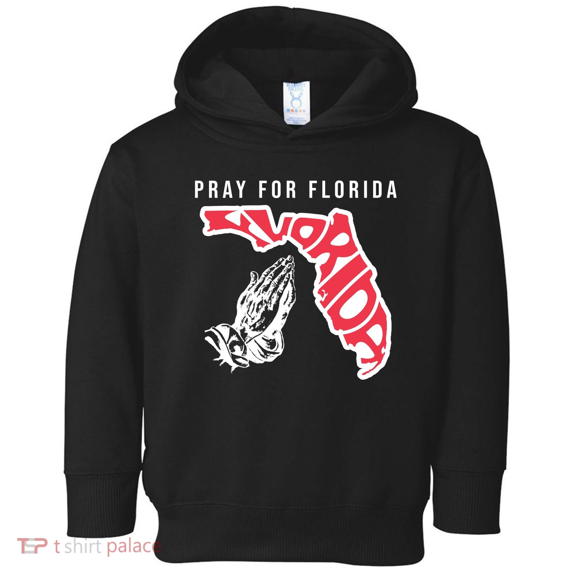 Pray For Florida Hurricane Milton Awareness Toddler Hoodie