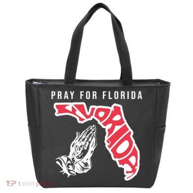 Pray For Florida Hurricane Milton Awareness Tote Bag
