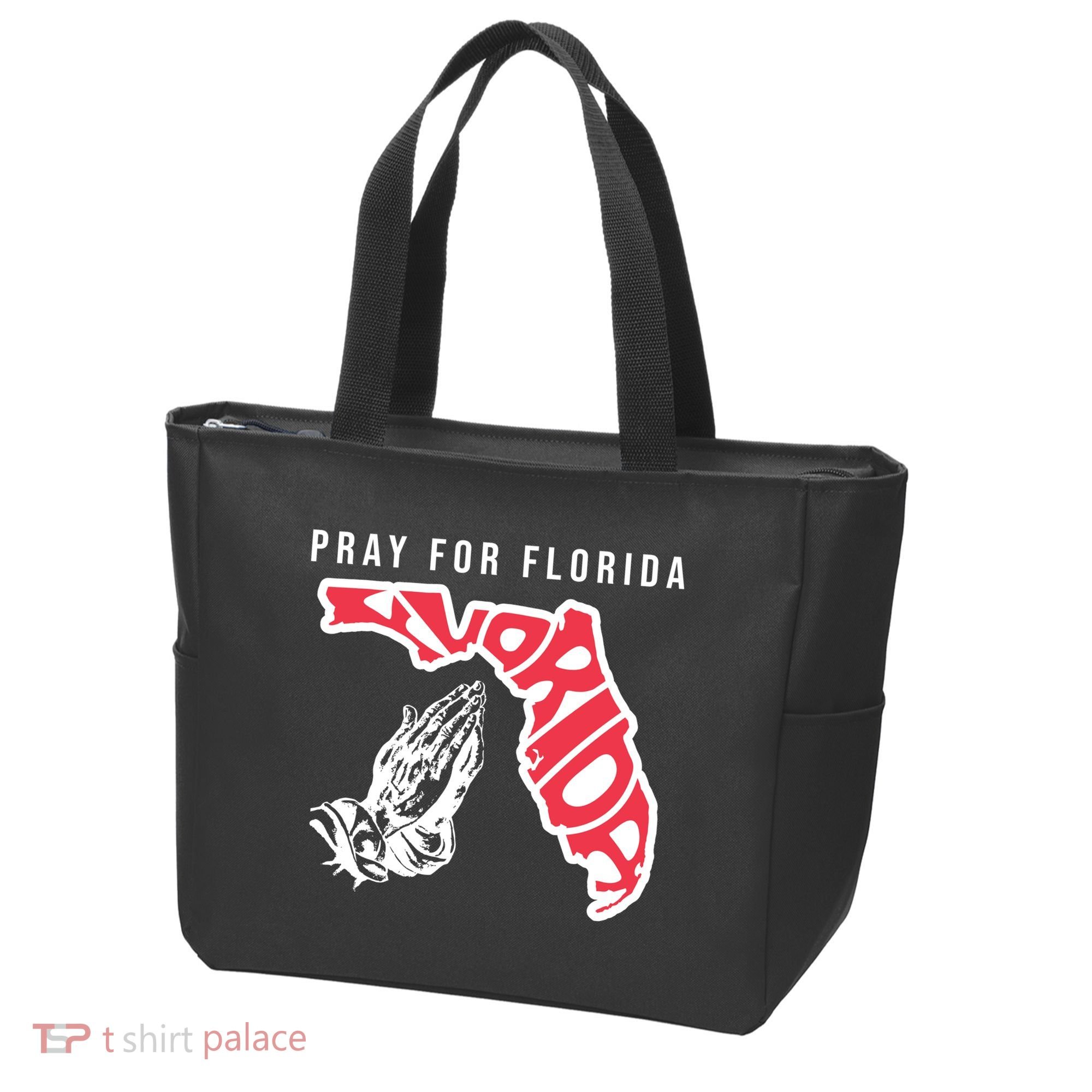 Pray For Florida Hurricane Milton Awareness Tote Bag