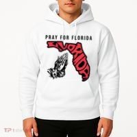 Pray For Florida Hurricane Milton Awareness Hoodie thumb 2