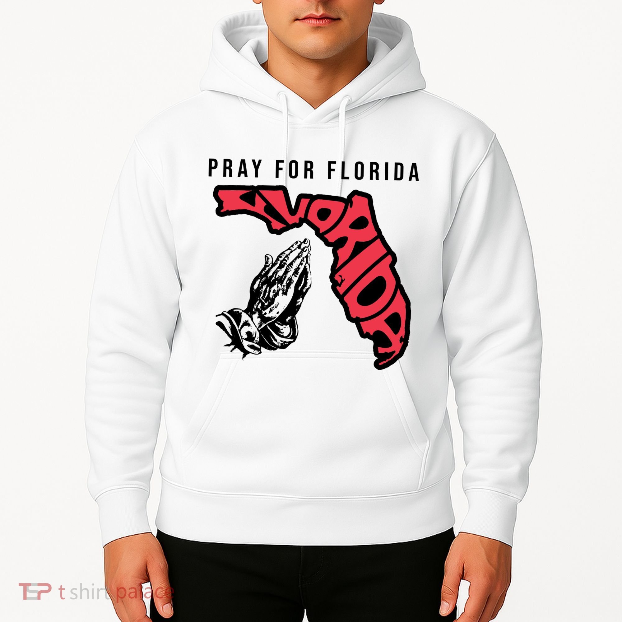 Pray For Florida Hurricane Milton Awareness Hoodie