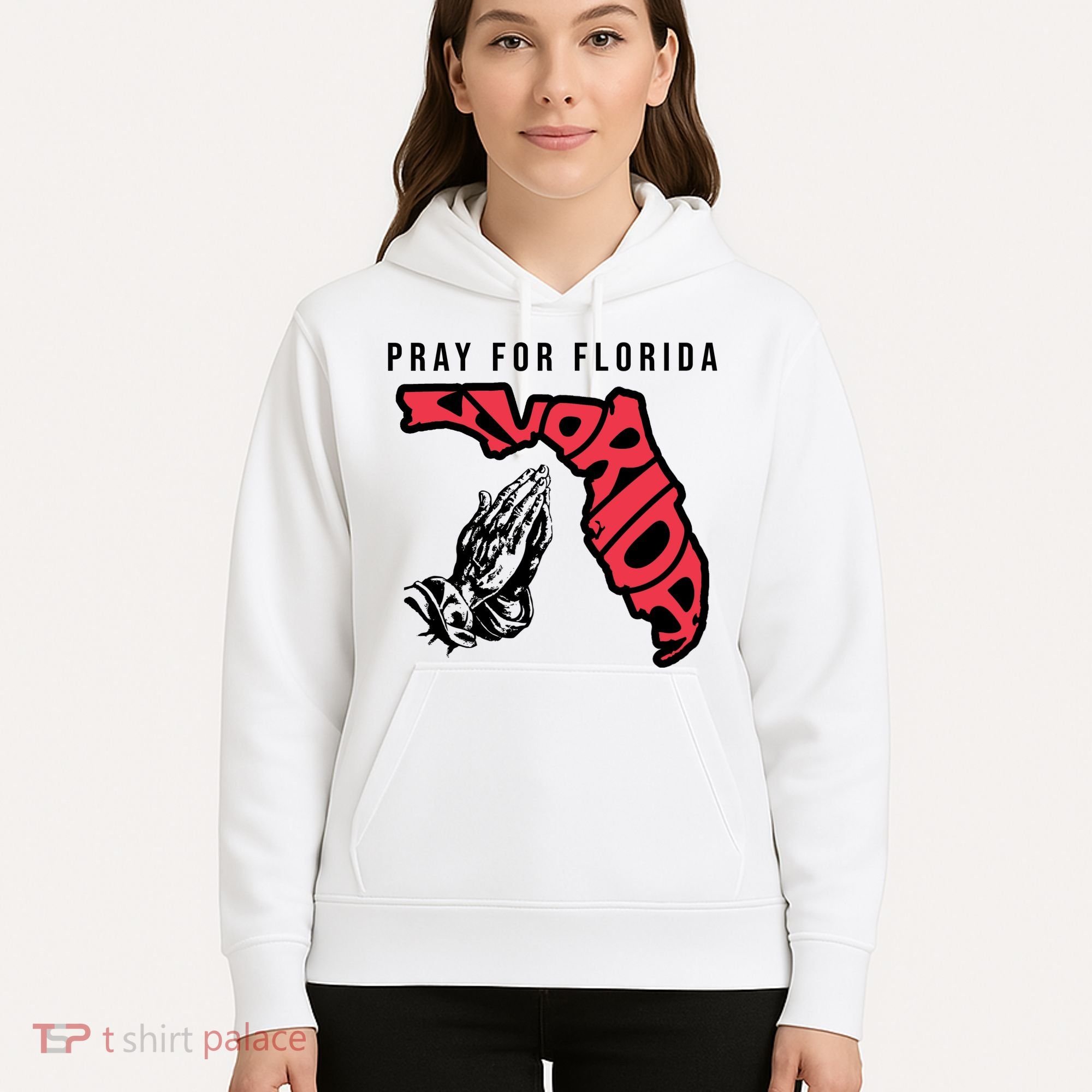 Pray For Florida Hurricane Milton Awareness Hoodie