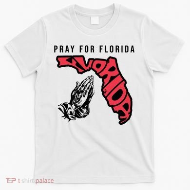 Pray For Florida Hurricane Milton Awareness T-Shirt