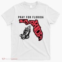 Pray For Florida Hurricane Milton Awareness T-Shirt thumb 0