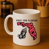 Pray For Florida Hurricane Milton Awareness Coffee Mug thumb 4
