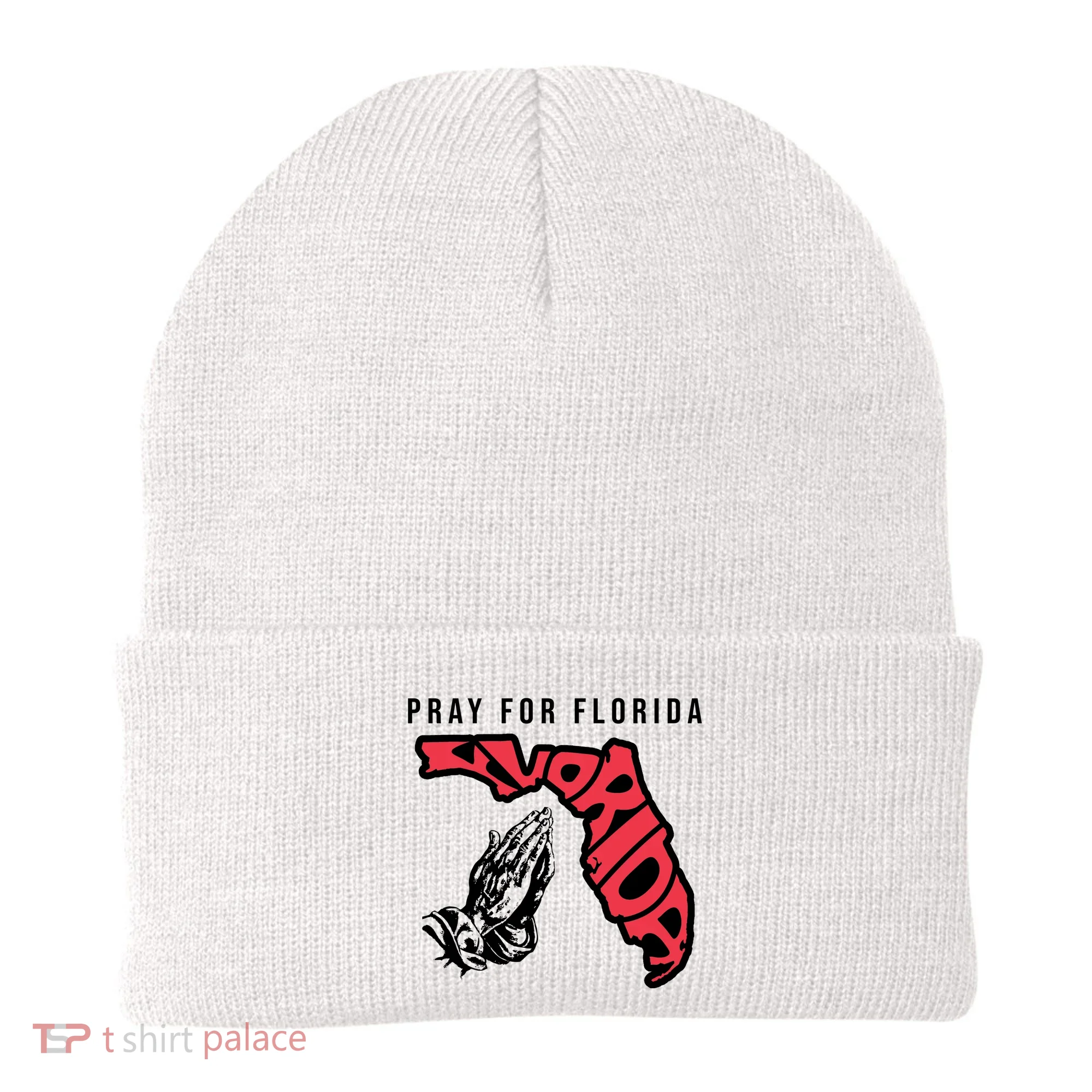 Pray For Florida Hurricane Milton Awareness Beanie