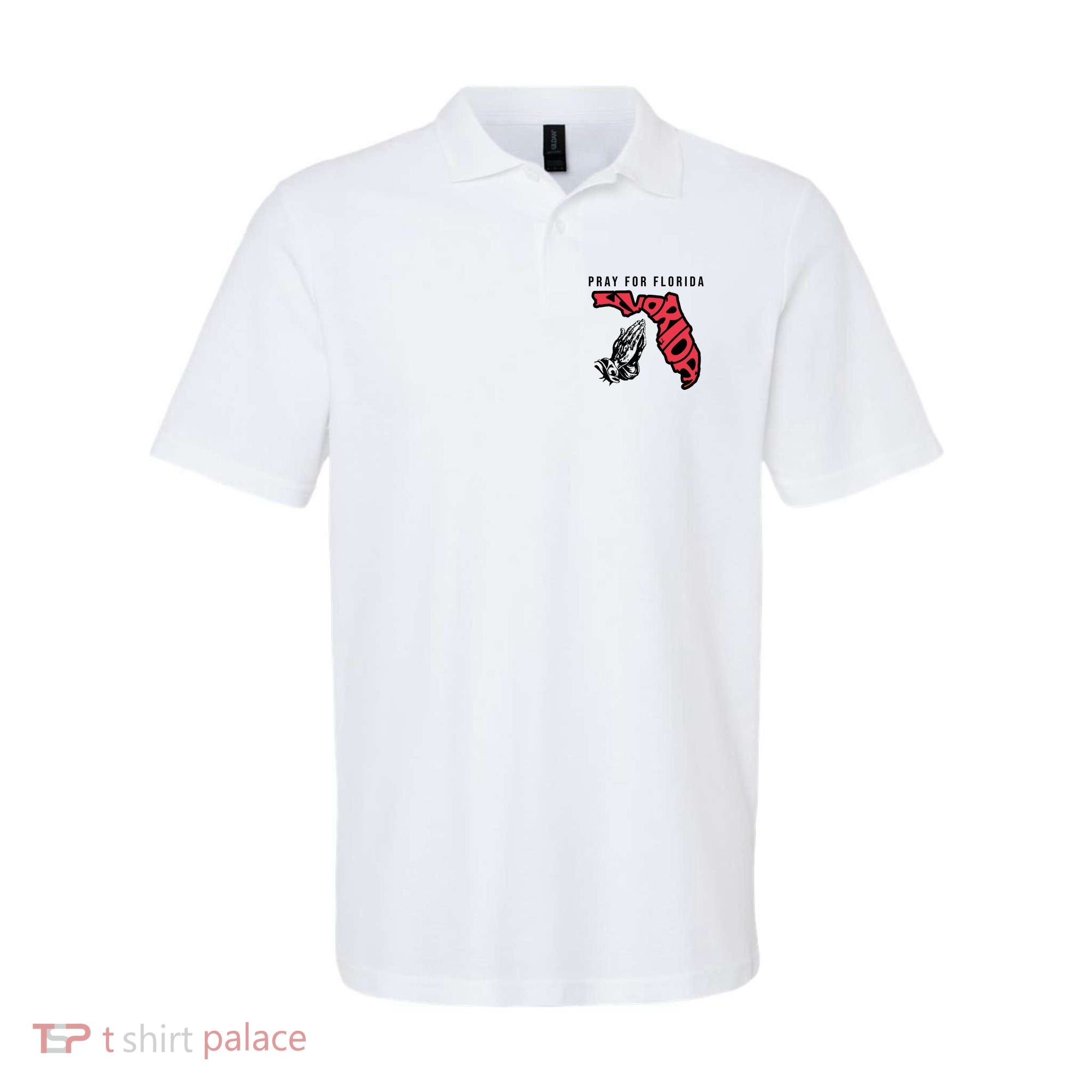 Pray For Florida Hurricane Milton Awareness Polo