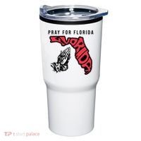 Pray For Florida Hurricane Milton Awareness Tumbler thumb 0