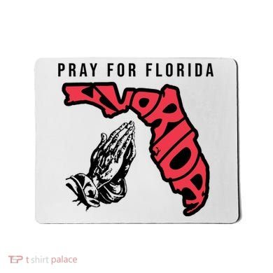 Pray For Florida Hurricane Milton Awareness Mousepad