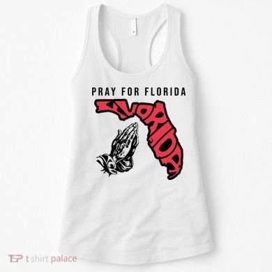 Pray For Florida Hurricane Milton Awareness Women's Tank Top