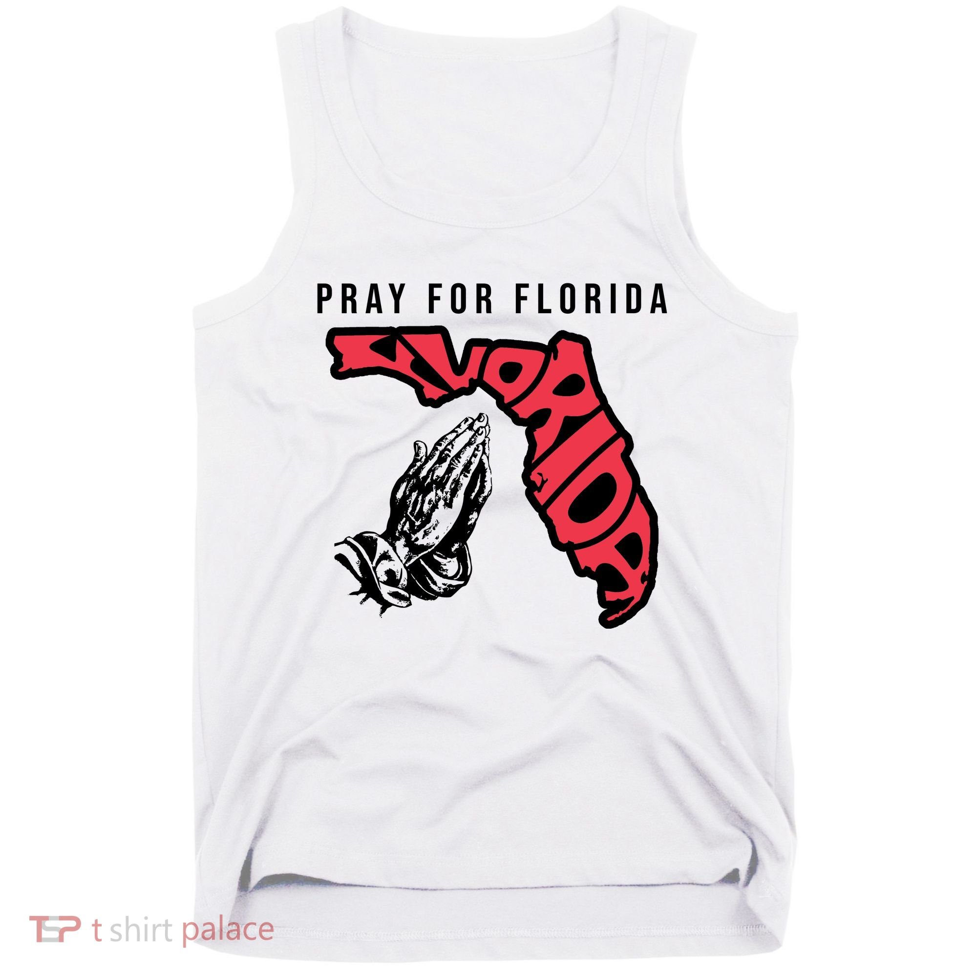 Pray For Florida Hurricane Milton Awareness Tank Top