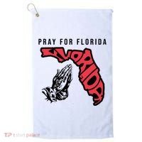 Pray For Florida Hurricane Milton Awareness Golf Towel thumb 0