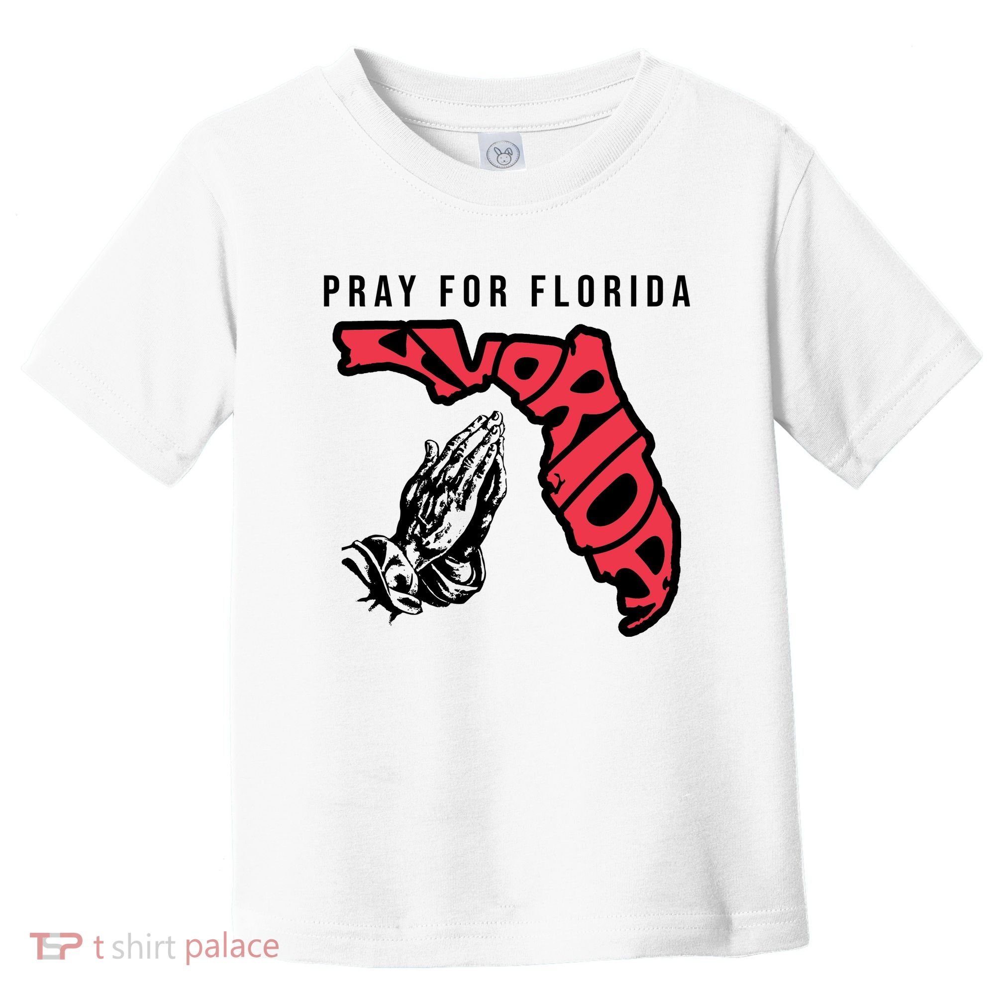 Pray For Florida Hurricane Milton Awareness Toddler T-Shirt