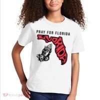 Pray For Florida Hurricane Milton Awareness Kids T-Shirt thumb 2