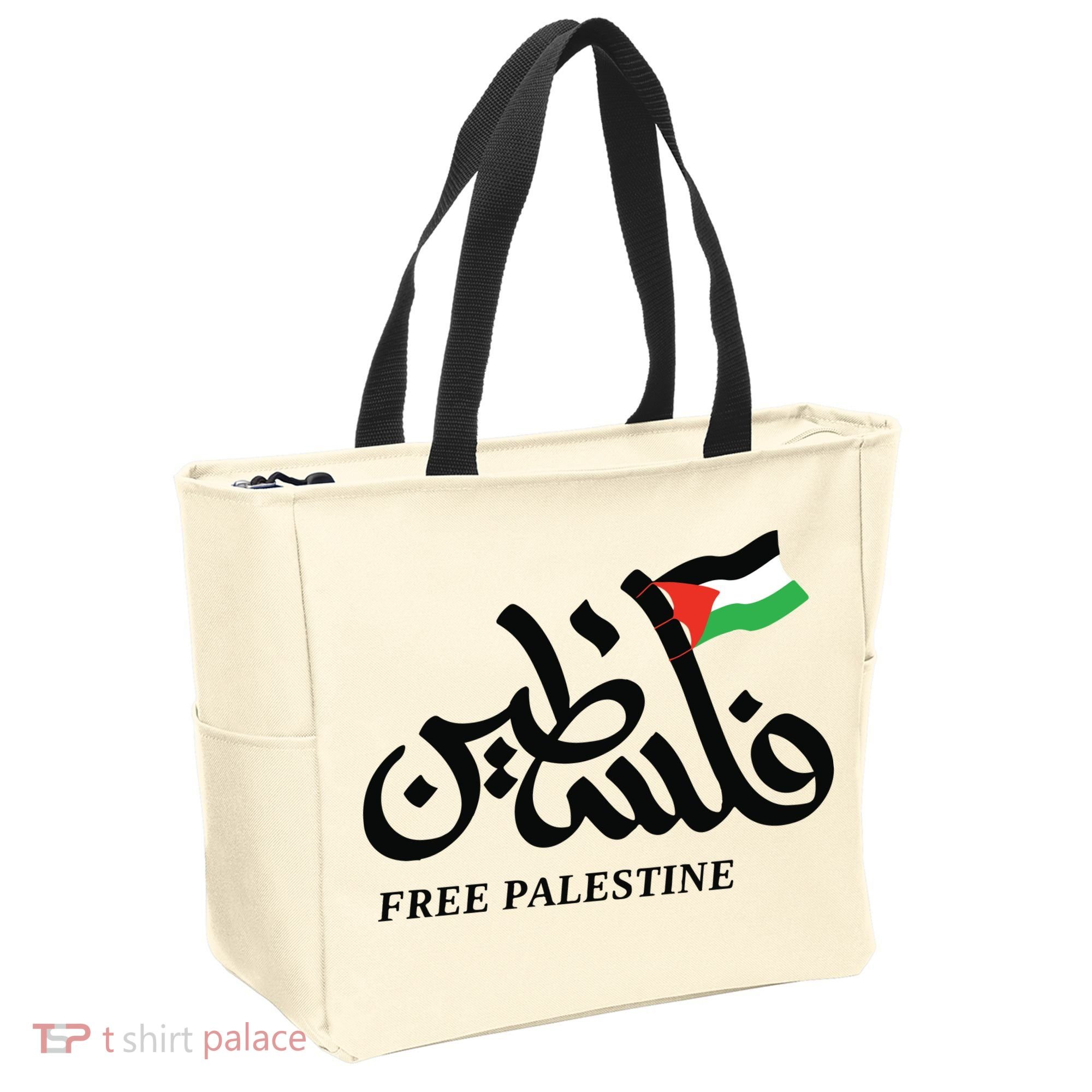 Palestine Flag Free Palestine Tote Bag
