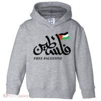 Palestine Flag Free Palestine Toddler Hoodie thumb 0