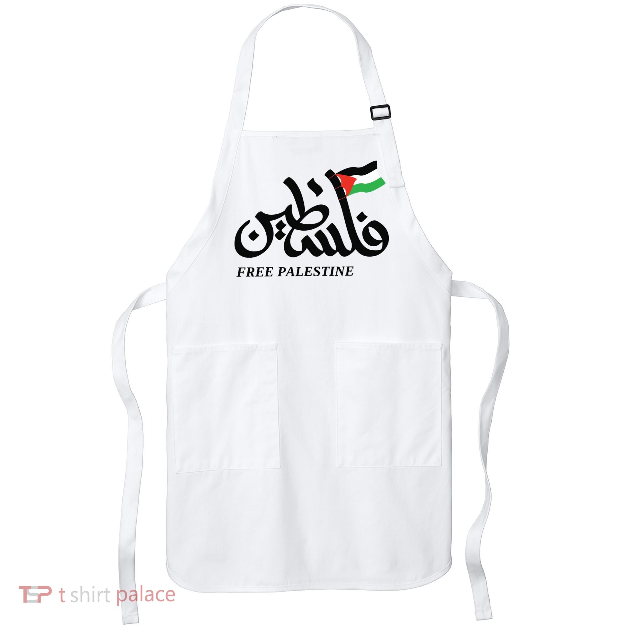 Palestine Flag Free Palestine Apron