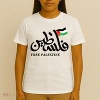 Palestine Flag Free Palestine T-Shirt thumb 4