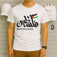 Palestine Flag Free Palestine T-Shirt thumb 6