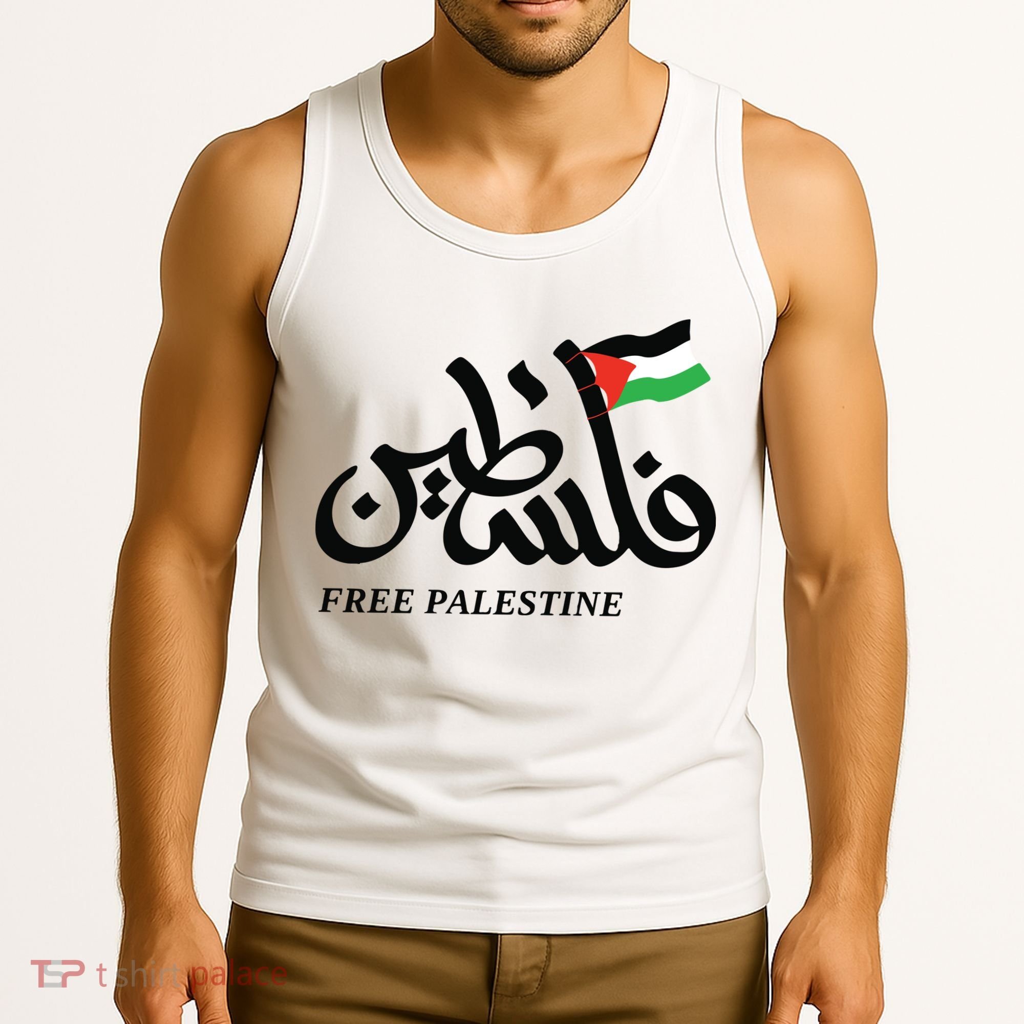 Palestine Flag Free Palestine Tank Top