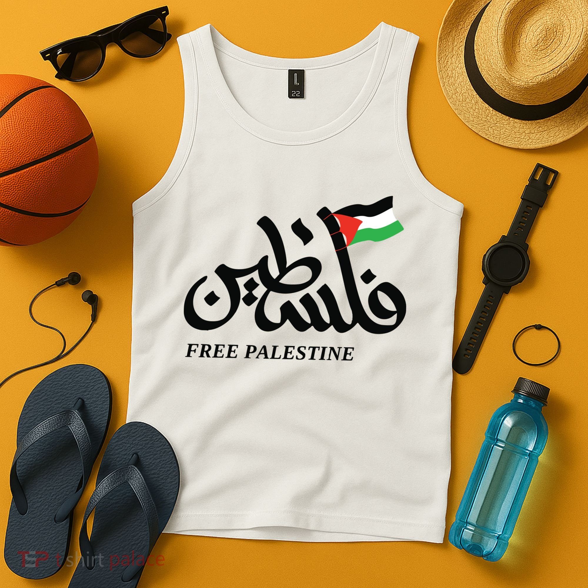 Palestine Flag Free Palestine Tank Top