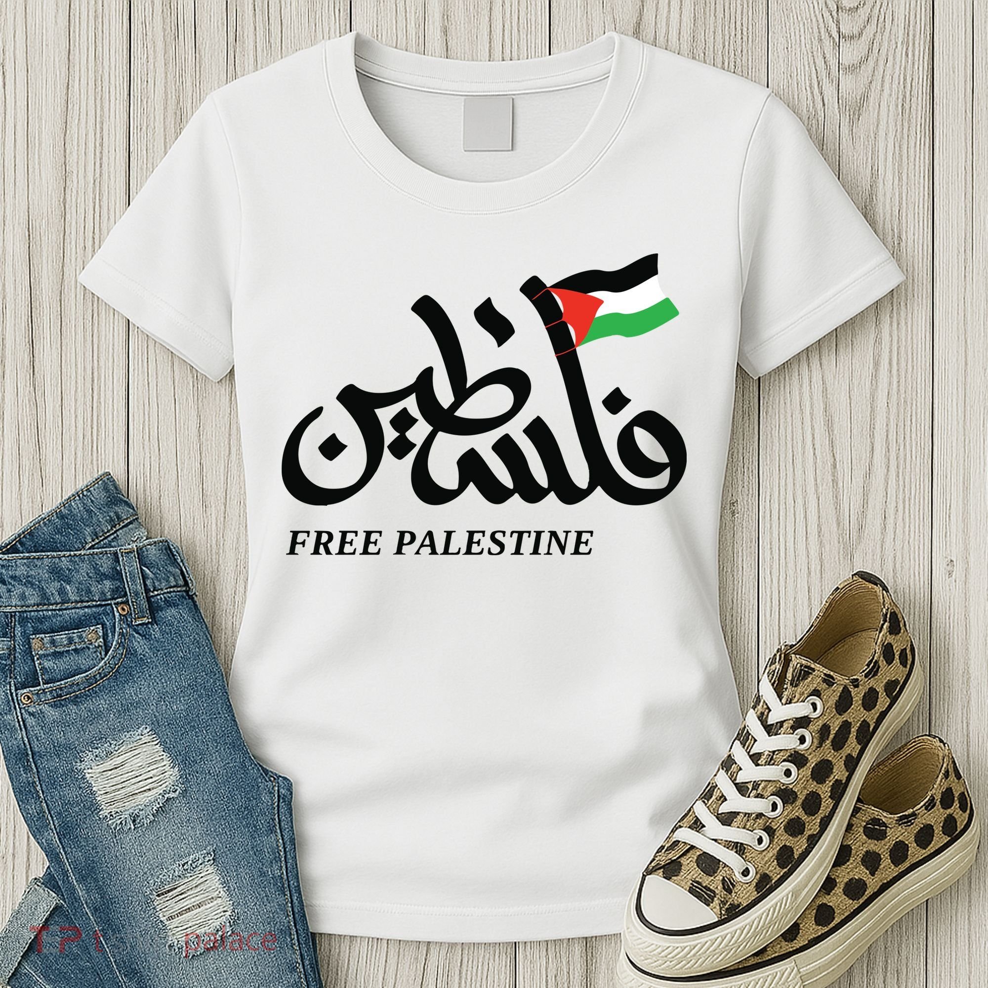 Palestine Flag Free Palestine Women's T-Shirt