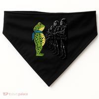 Portland Frog Funny Meme Protest USA-Made Doggie Bandana thumb 0