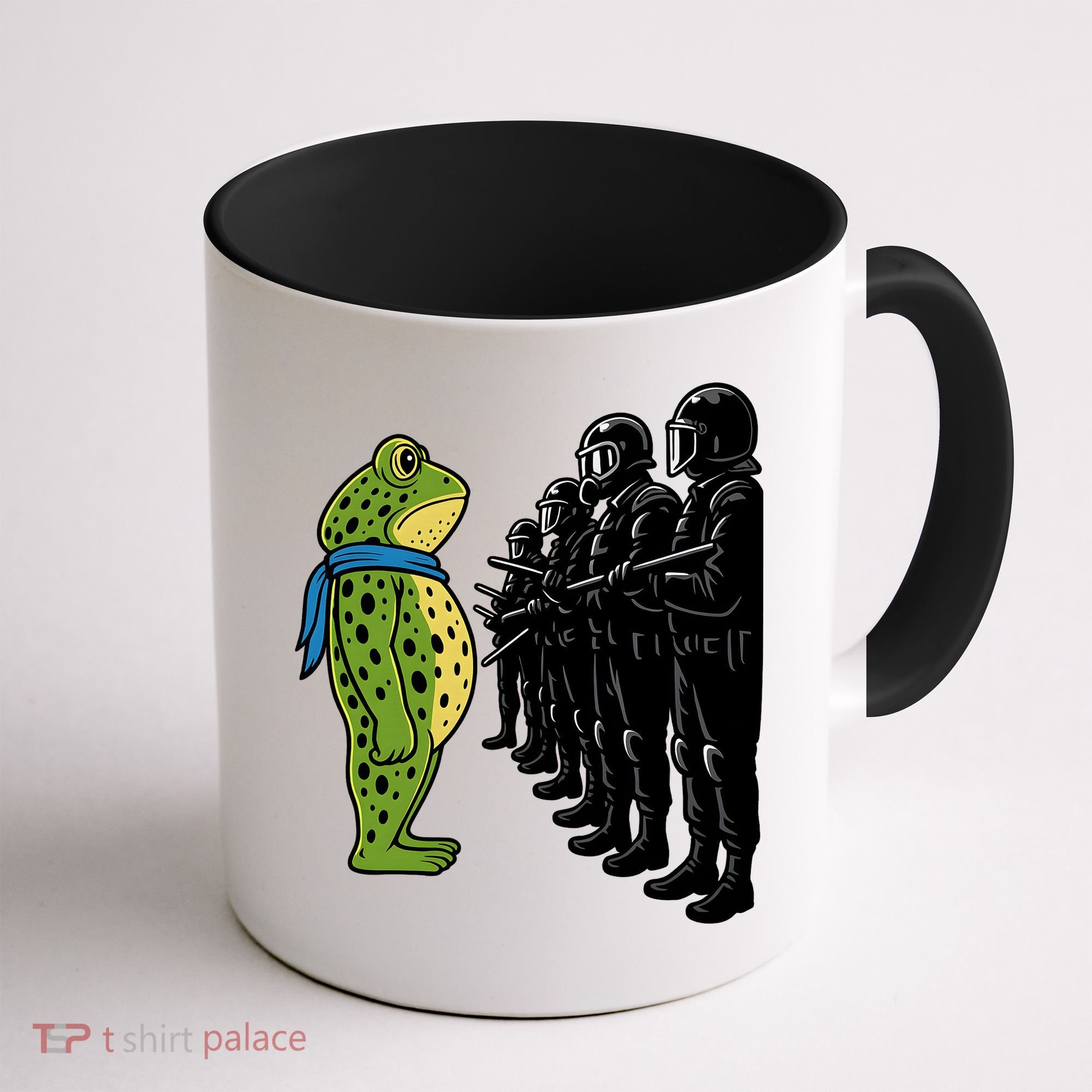 Portland Frog Funny Meme Protest Coffee Mug