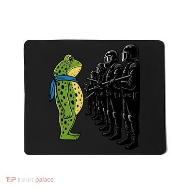 Portland Frog Funny Meme Protest Mousepad