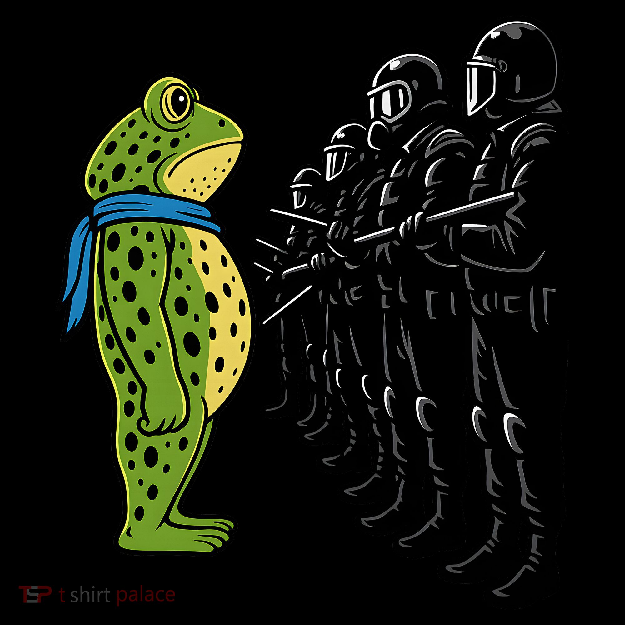 Portland Frog Funny Meme Protest Ornament