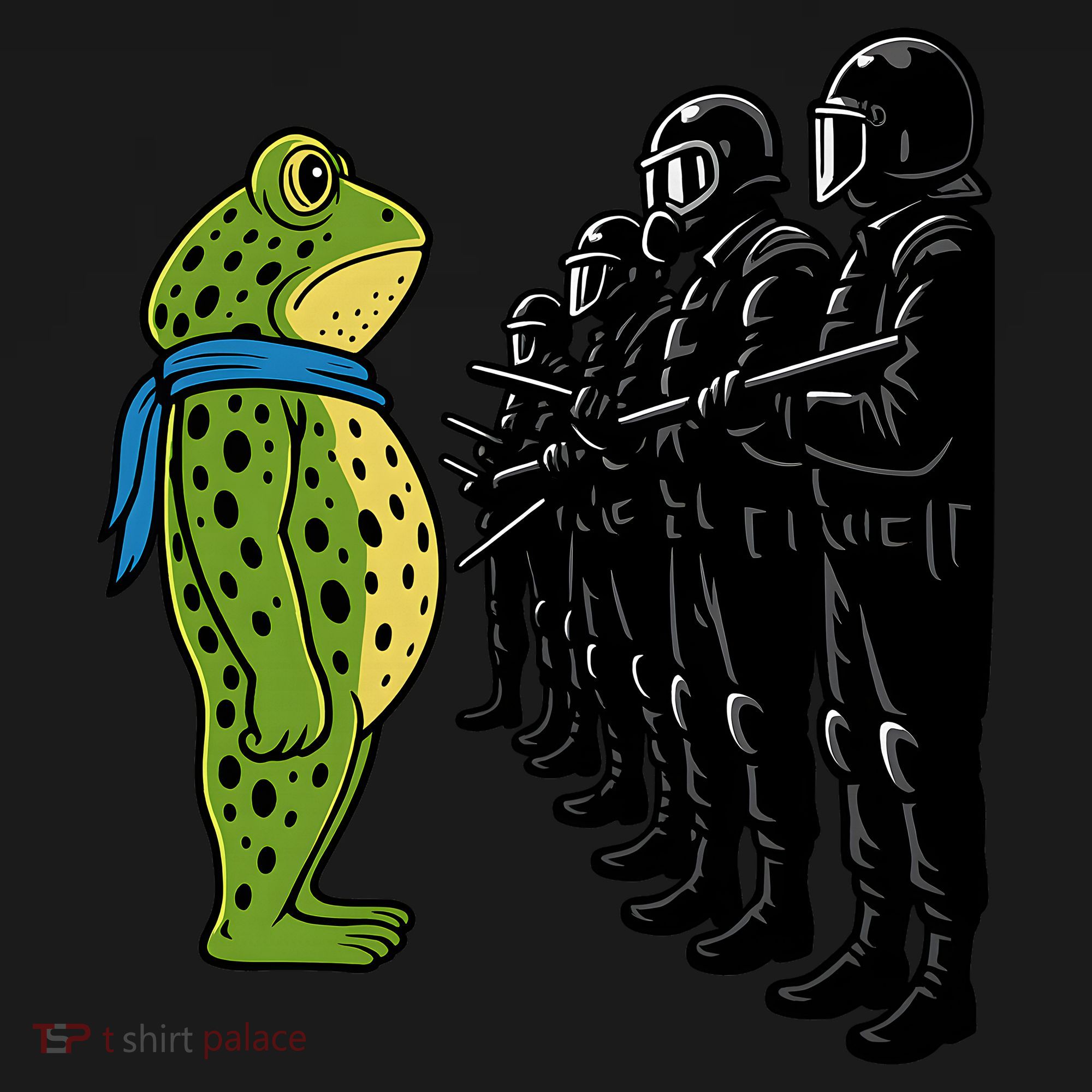 Portland Frog Funny Meme Protest Tote Bag