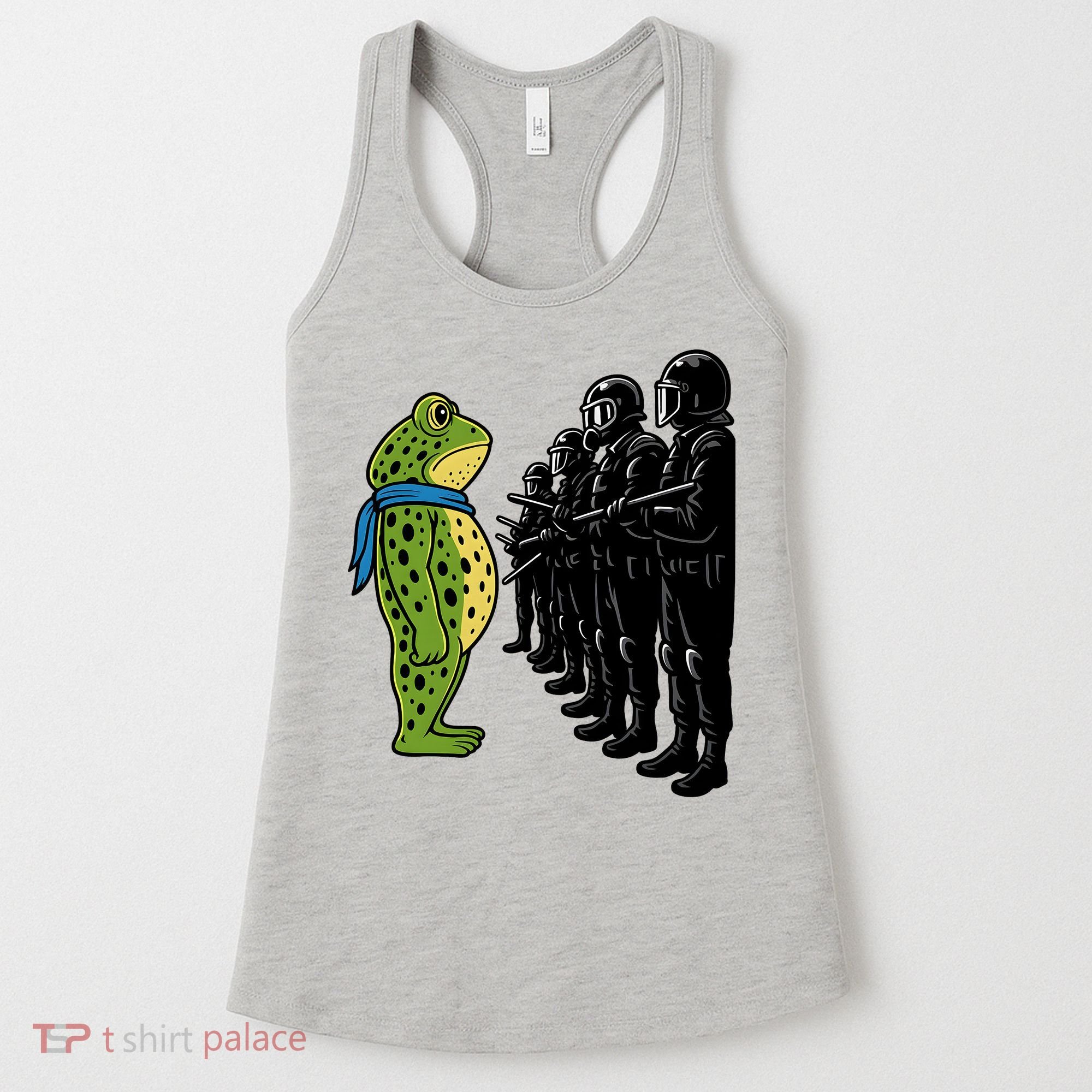 Portland Frog Funny Meme Protest Women's Tank Top