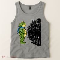 Portland Frog Funny Meme Protest Tank Top thumb 2