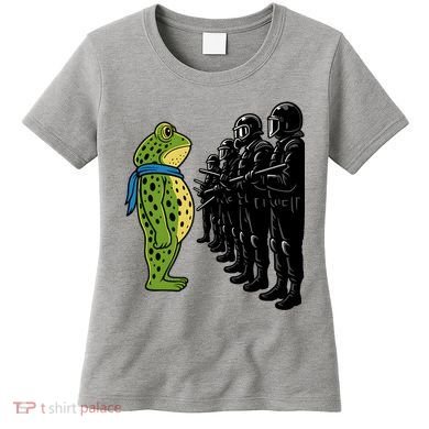 Portland Frog Funny Meme Protest Women's T-Shirt