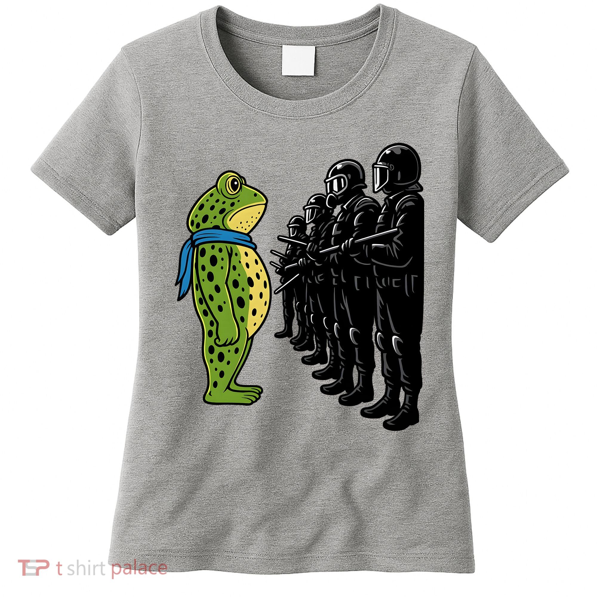 Portland Frog Funny Meme Protest Women's T-Shirt