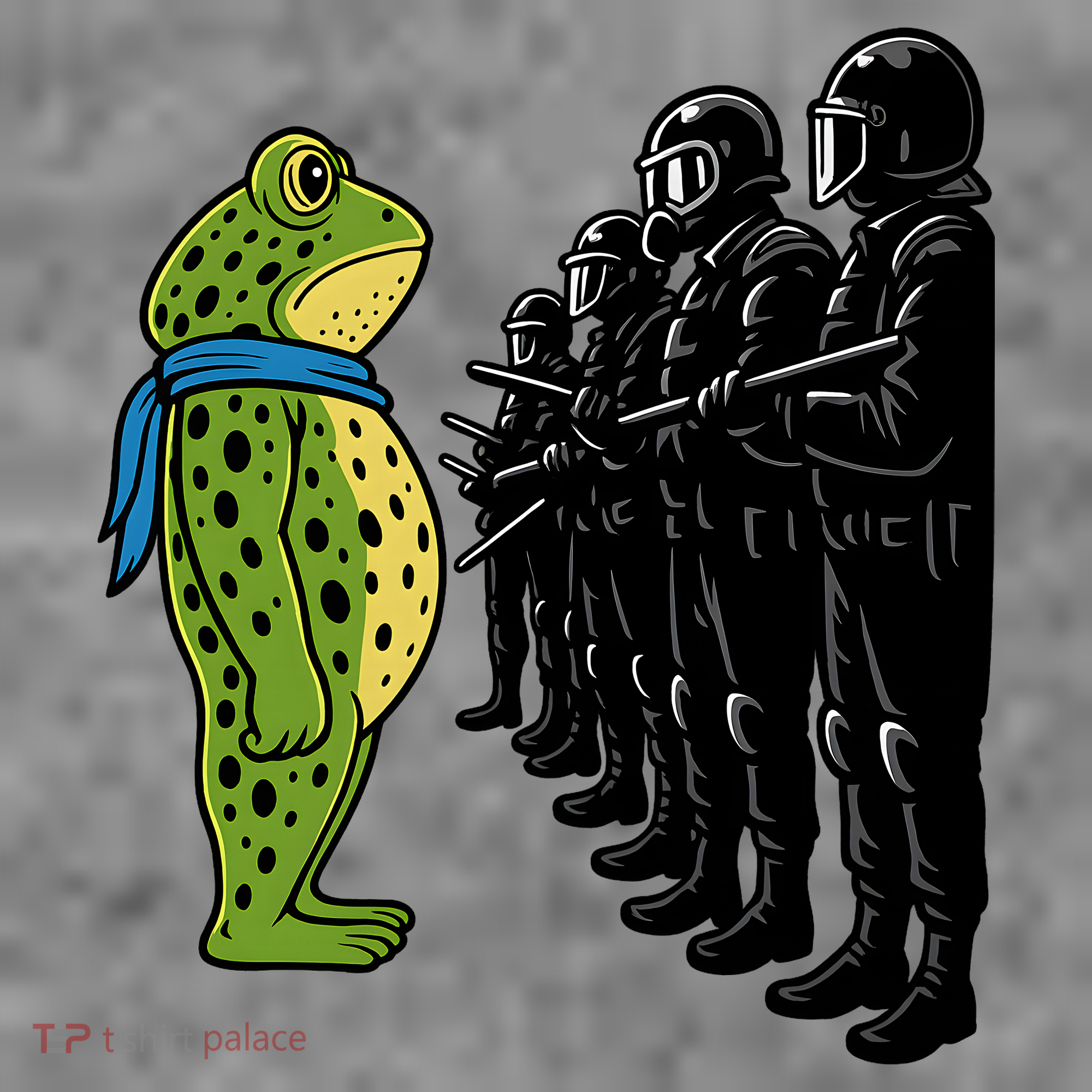 Portland Frog Funny Meme Protest Kids Hoodie