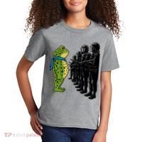 Portland Frog Funny Meme Protest Kids T-Shirt thumb 2