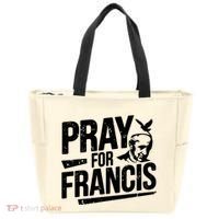Pray For Francis: Inspirational Pope Francis Tote Bag thumb 0